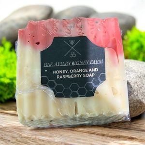 Honey, Orange, and Raspberry Soap